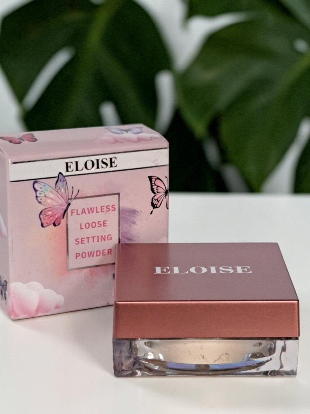 ELOISE BEAUTY Flawless Loose Setting Powder In Deep Caramel 10g - NEW IN BOX